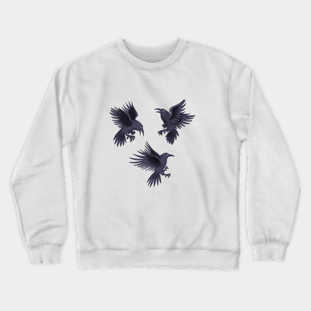 Ravens Crewneck Sweatshirt by ACDesigns